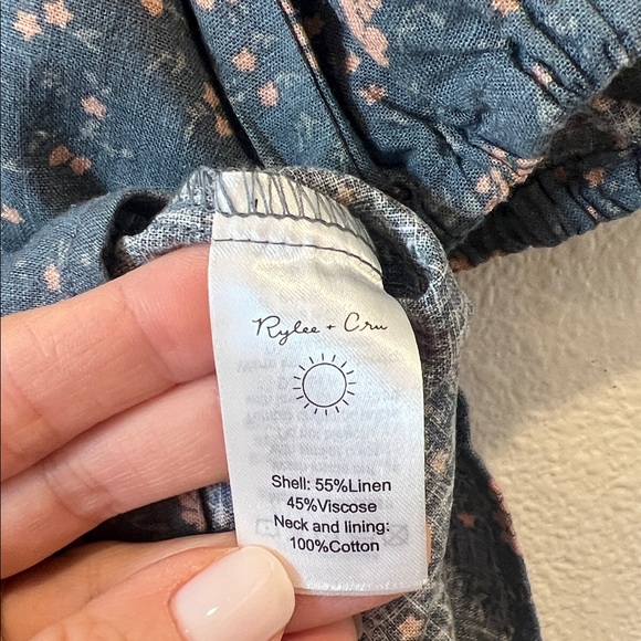 NWT Rylee + Cru Julie Floral Blouse Top Size M - Picture 8 of 9